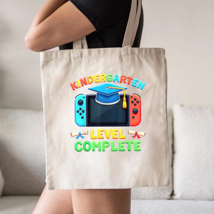 Kindergarten Level Complete Graduation Class 2025 Gamer Boys Canvas Tote Bag