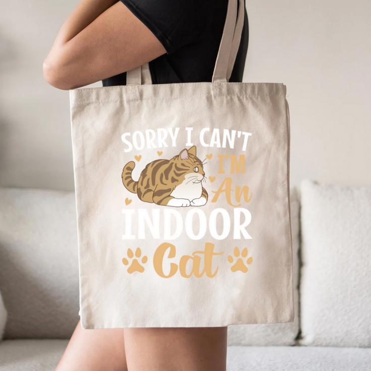 Kitty Pet Lover Introvert Person Cats Show Family Member Canvas Tote Bag