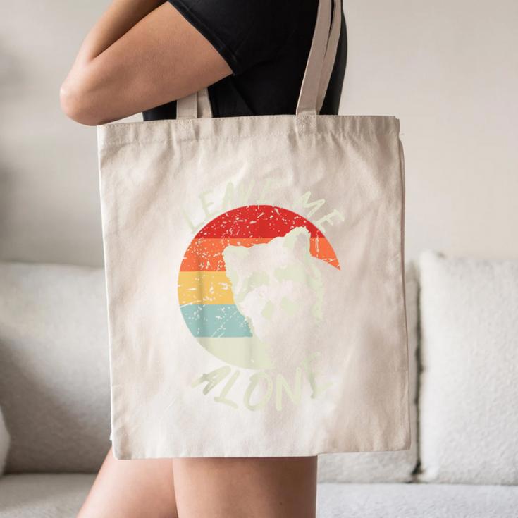 Leave Me Alone Raccoon Lover Introvert Antisocial Shy INTP Canvas Tote Bag Leave Me Alone Raccoon Lover Introvert Antisocial Shy INTP Canvas Tote Bag