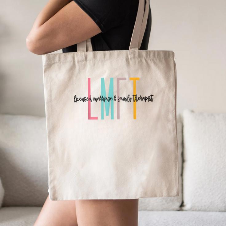 Licensed Marriage And Family Therapist LMFT Graduation Canvas Tote Bag