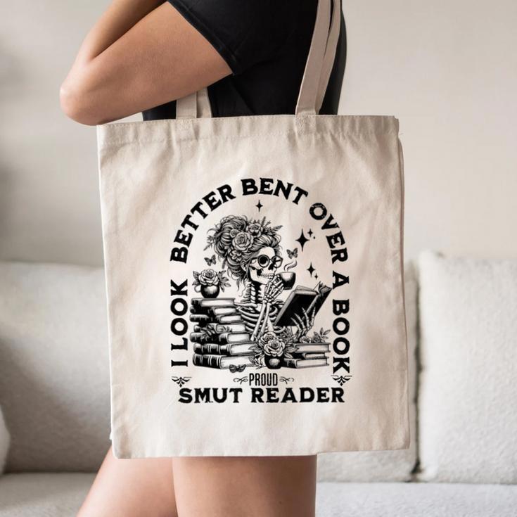 I Look Better Bent Over A Book Smut Reader Canvas Tote Bag