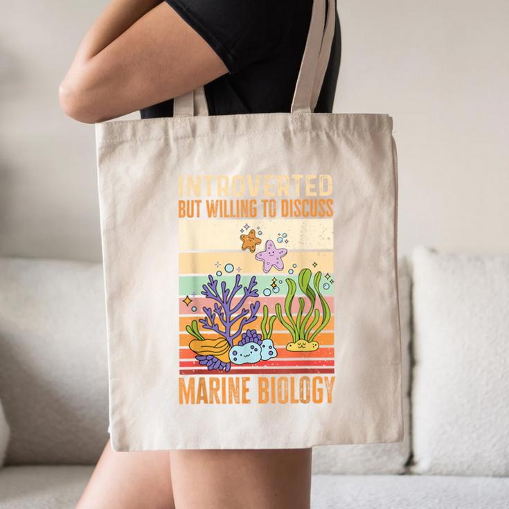 Marine Biology Ocean Introvert Marine Biologist Canvas Tote Bag Marine Biology Ocean Introvert Marine Biologist Canvas Tote Bag