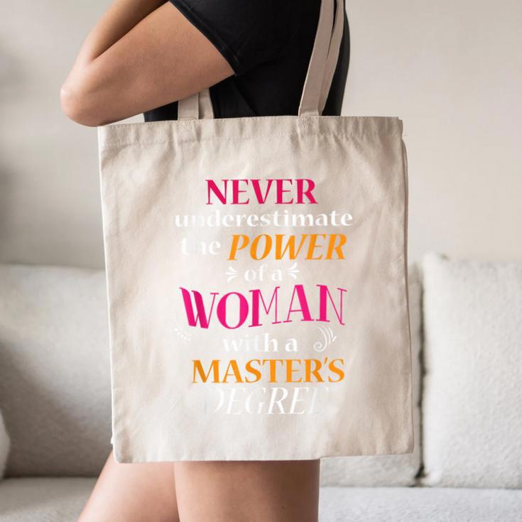 Masters Degree Graduation MPH Social Work Canvas Tote Bag