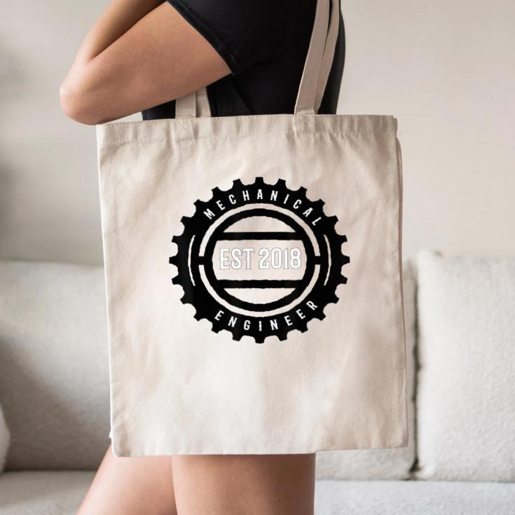 Mechanical Engineers 2018 Tshirt Gears Graduation Tee Canvas Tote Bag