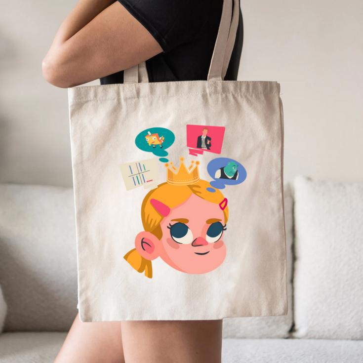 Meme Queen In Silence Introvert Anti People Antisocial Quiet Canvas Tote Bag Meme Queen In Silence Introvert Anti People Antisocial Quiet Canvas Tote Bag