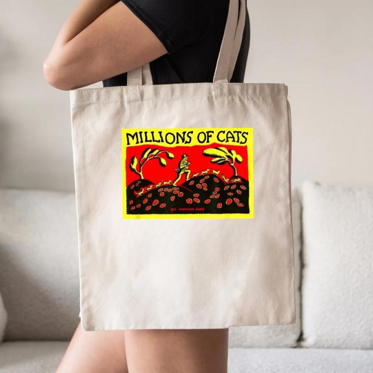 Millions Of Cats Book Cover Canvas Tote Bag