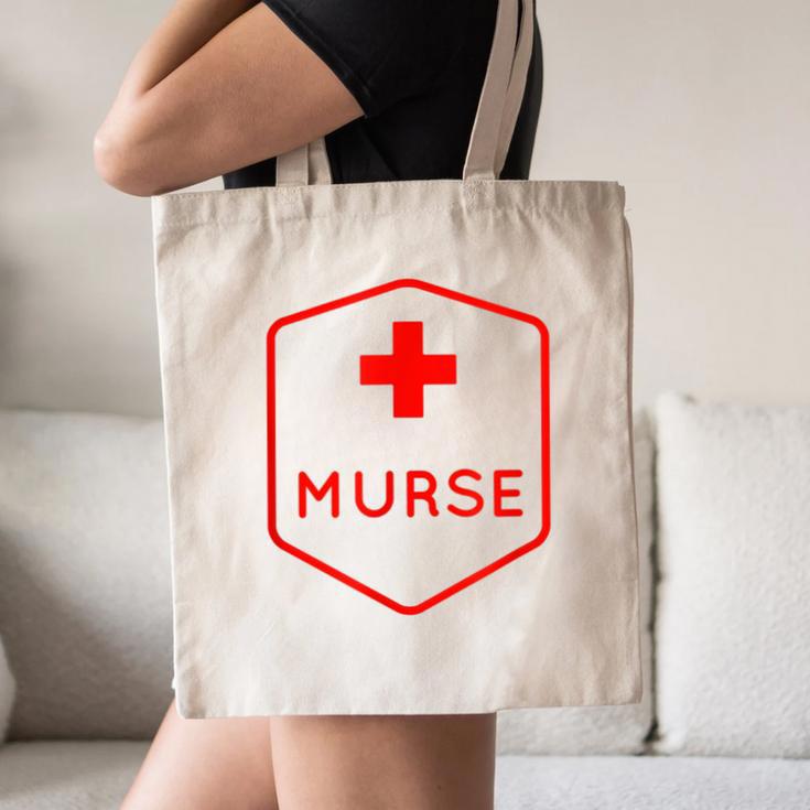 Murse Shirt Perfect For Male Nurse Graduation Canvas Tote Bag