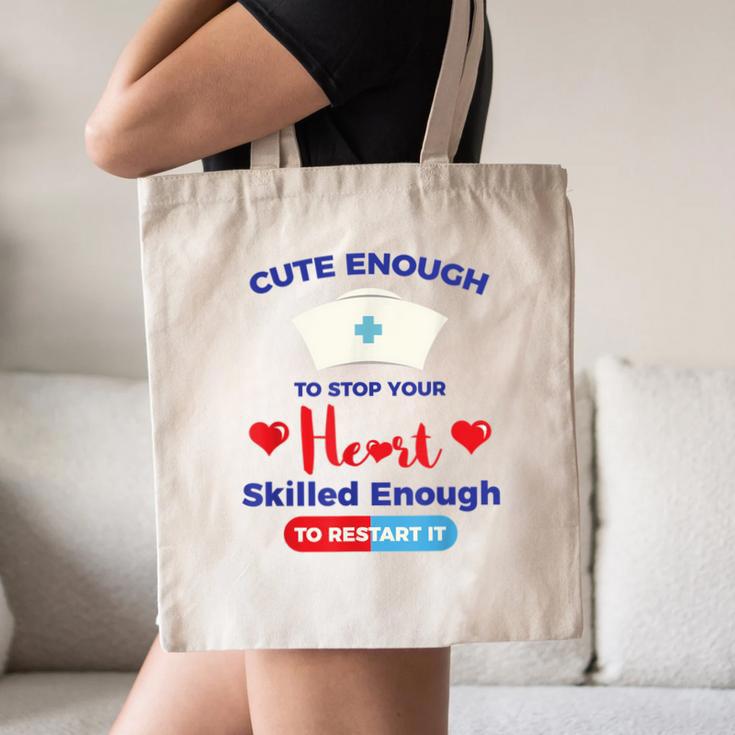 Nurse Tshirt Graduation Nursing School Birthday Canvas Tote Bag