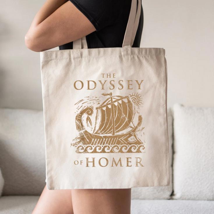 Odisea Soulz Iliad Odyssey Homer Ancient Greek History Book Odyssey Small Canvas Tote Bag