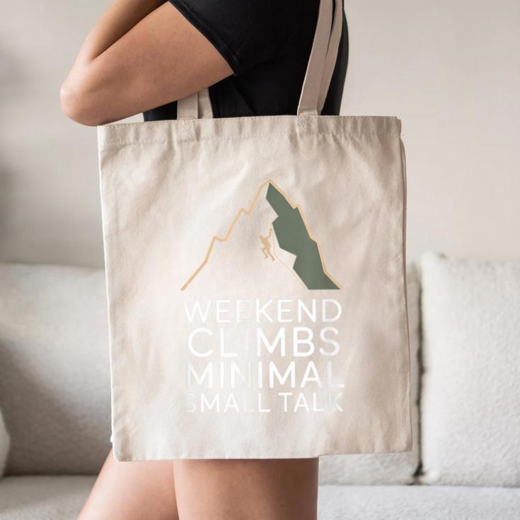 Outdoor Introvert Vibes Weekend Climber Canvas Tote Bag Outdoor Introvert Vibes Weekend Climber Canvas Tote Bag