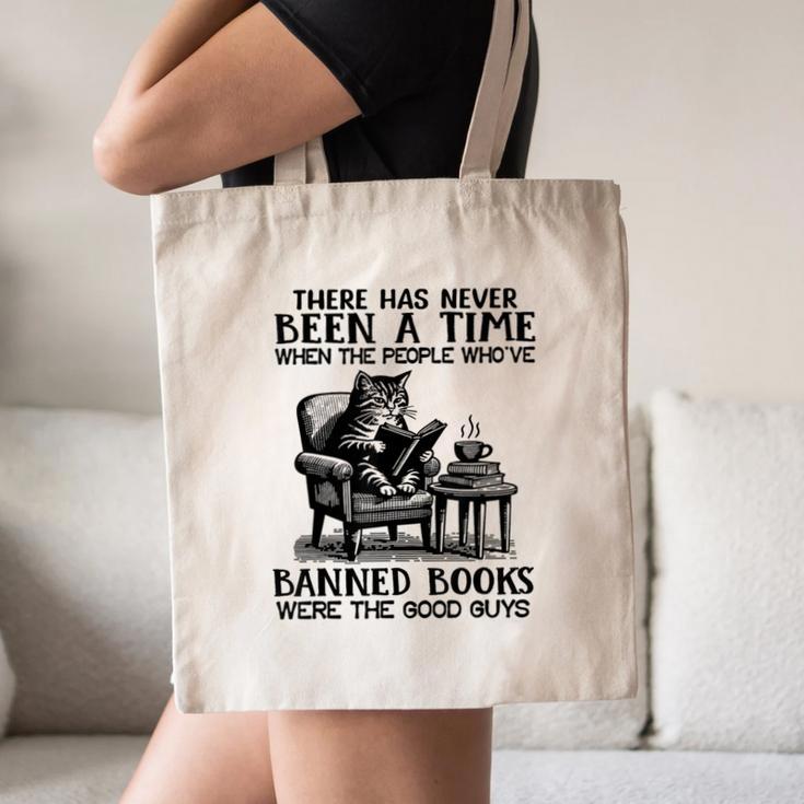 The People Who'Ve Banned Books Were The Good Guys Canvas Tote Bag The People Who'Ve Banned Books Were The Good Guys Canvas Tote Bag