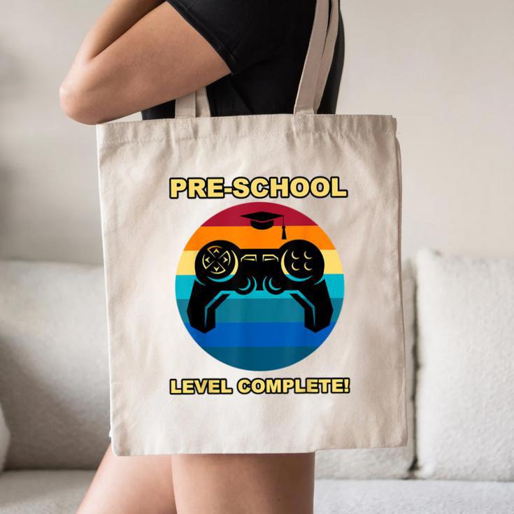 Pre-School Level Complete Graduation Video Gamer PreschoolCanvas Tote Bag