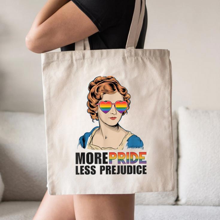 Pride And Prejudice Book Jane Austen Merch LGBTQ Canvas Tote Bag