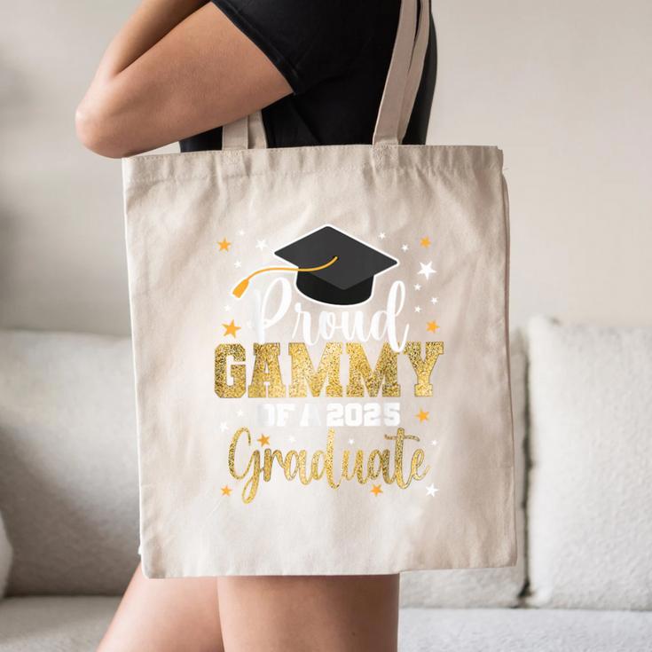 Proud Gammy Of A Class Of 2025 Graduate Senior Graduation Canvas Tote Bag