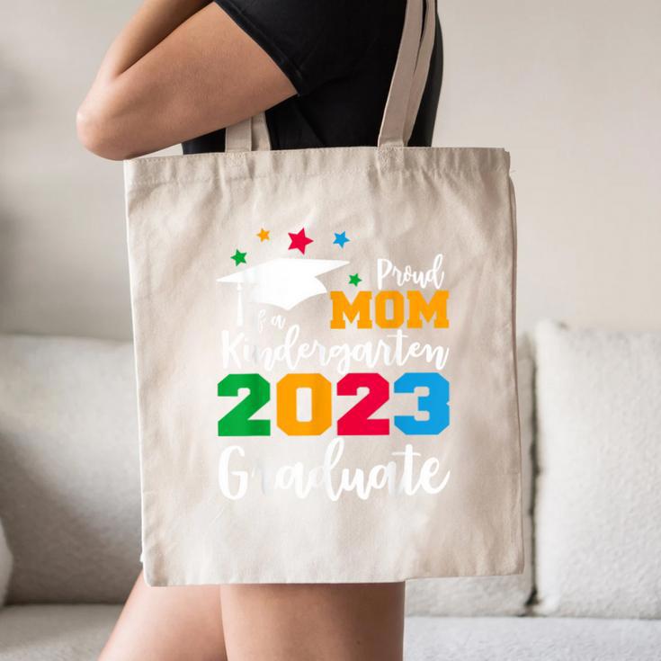 Proud Mom Of A 2023 Graduate Senior 2023 Graduation 23 Canvas Tote Bag