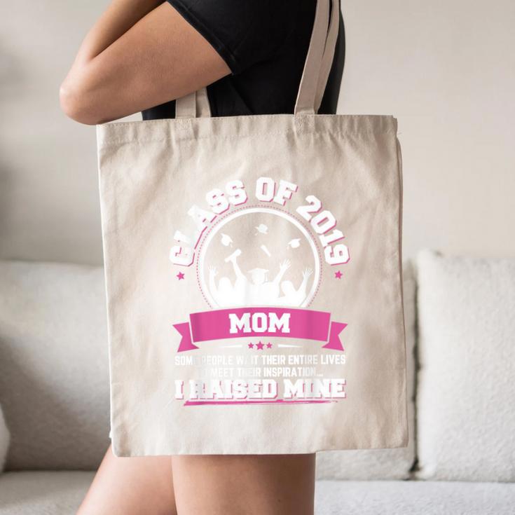 Proud Mom Of A Class Of 2019 Graduate TShirt Graduation Canvas Tote Bag