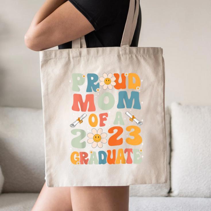 Proud Mom Of A Class Of 2023 Graduated Graduation Women Canvas Tote Bag