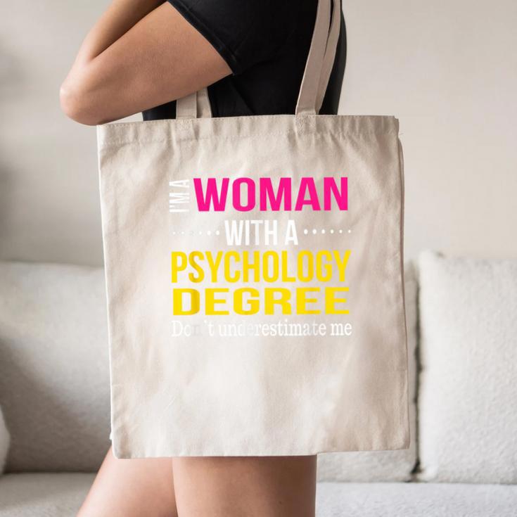 Psychology Degree Major Graduation 2024 Psychologist PsyD Canvas Tote Bag