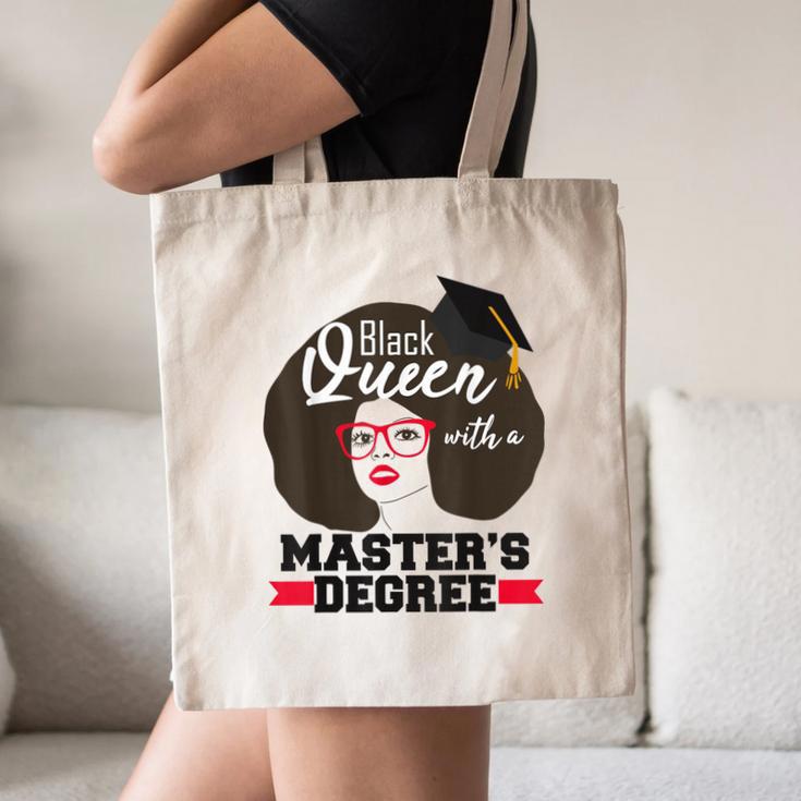 Queen Masters Degree Graduation Social Work MSW MPH Canvas Tote Bag