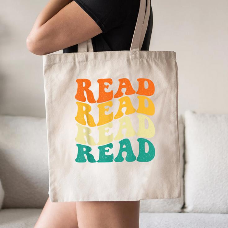 Read Read Read Read Book Lover Reading Bookworm Reader Canvas Tote Bag