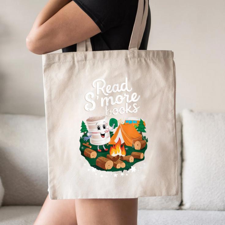 Read S'More Books Around Campfire National Book Week Canvas Tote Bag