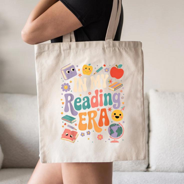 In My Reading Era Books Lovers Men Women Kids Canvas Tote Bag