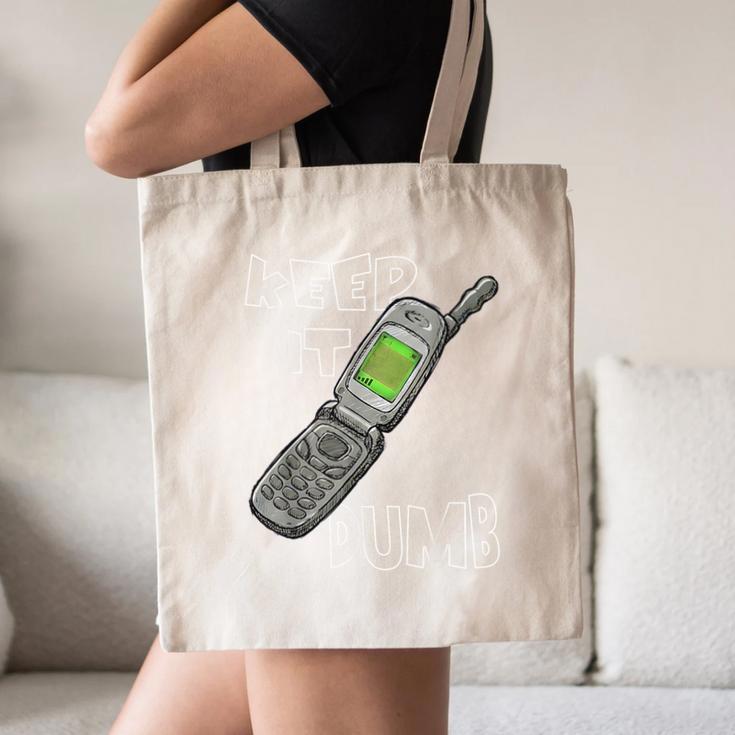 Retro Dumb Flip Phone Vintage 90s Y2K Tech Nostalgia Canvas Tote Bag Retro Dumb Flip Phone Vintage 90s Y2K Tech Nostalgia Canvas Tote Bag