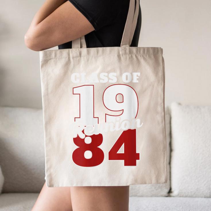 Reunion 1984 Class Of 1984 Reunion 84 Graduation 1984 Canvas Tote Bag