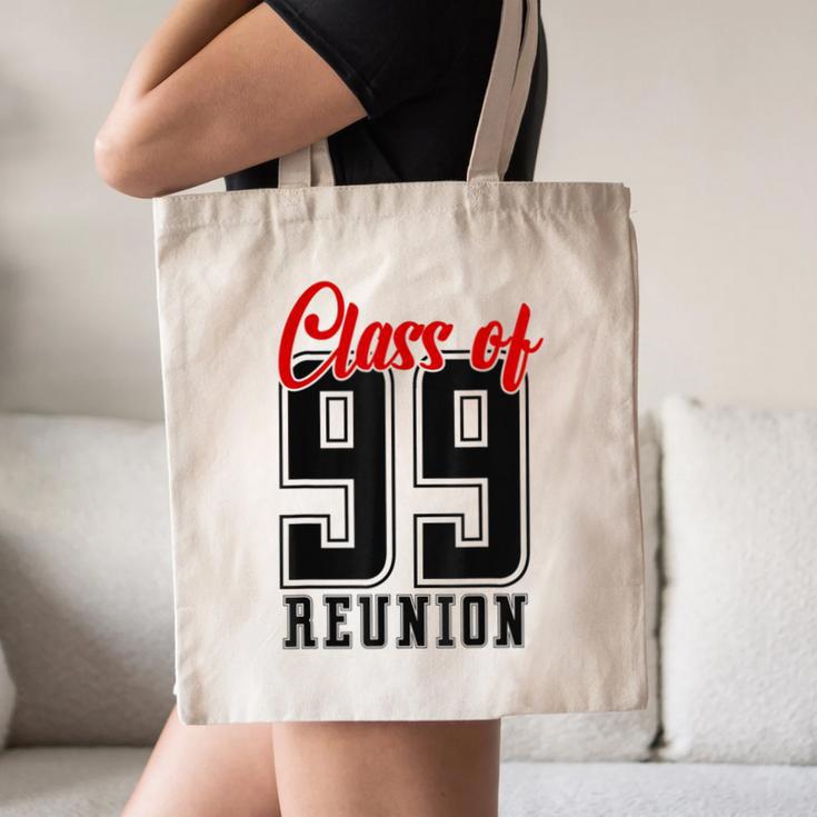 Reunion 1999 Matching Graduation High School Class Of 1999 Canvas Tote Bag