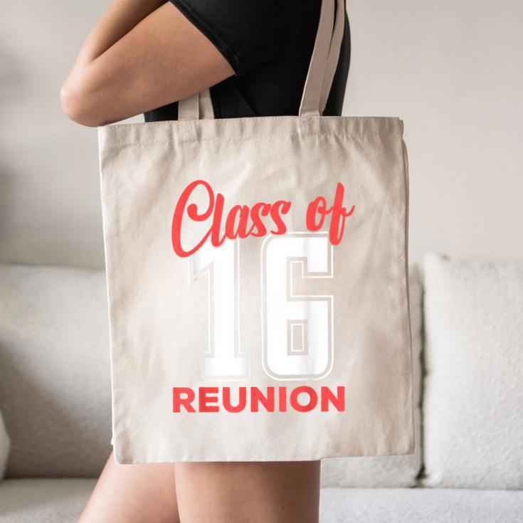 Reunion 2016 Class Of 2016 Matching Graduation High School Canvas Tote Bag