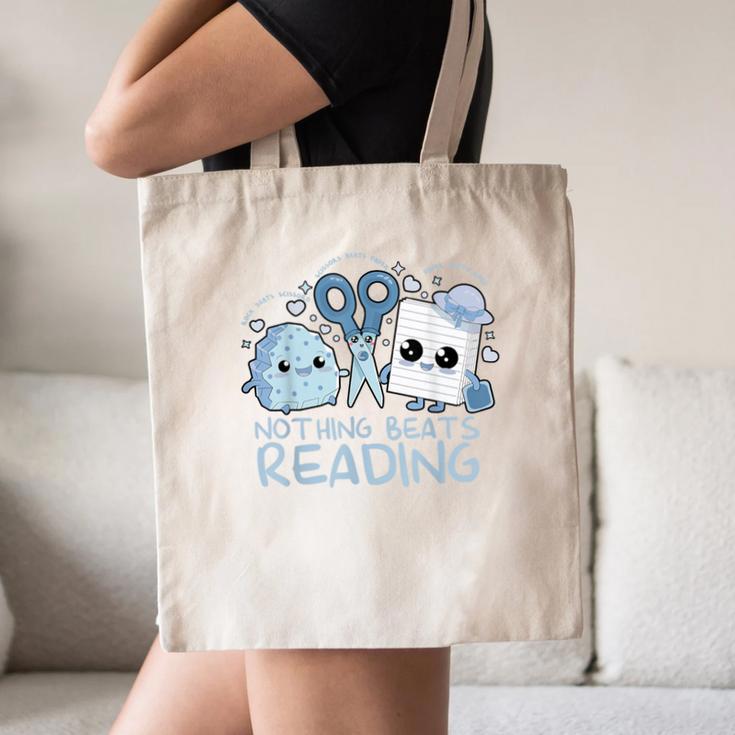 Rock Paper Scissors Nothing Beats Reading Book Lover Canvas Tote Bag Rock Paper Scissors Nothing Beats Reading Book Lover Canvas Tote Bag