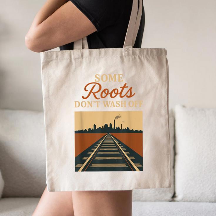 Rust Belt Midwest Nostalgia Steel Town Working Class Pride Canvas Tote Bag