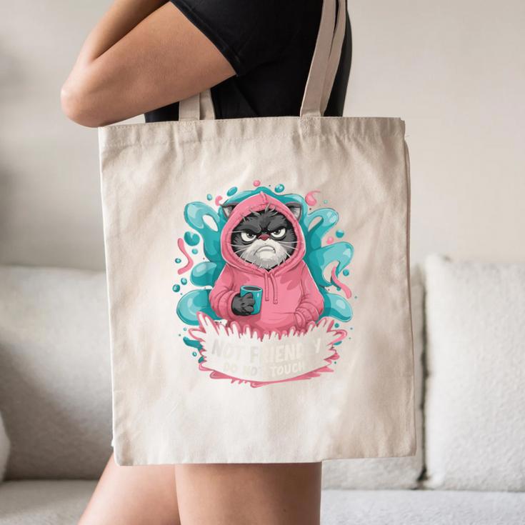 Sarcastic Loner Introvert Clothing Not Friendly Do Not Touch Small Canvas Tote Bag Sarcastic Loner Introvert Clothing Not Friendly Do Not Touch Small Canvas Tote Bag