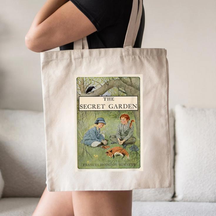 The Secret Garden Book Canvas Tote Bag