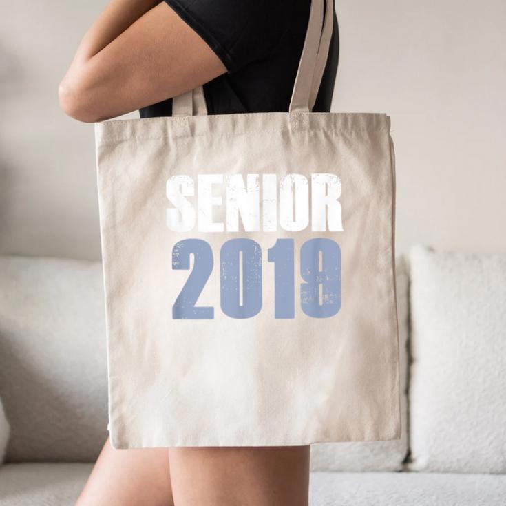Senior 2019 Shirt Graduation Class Back To School Tee Canvas Tote Bag