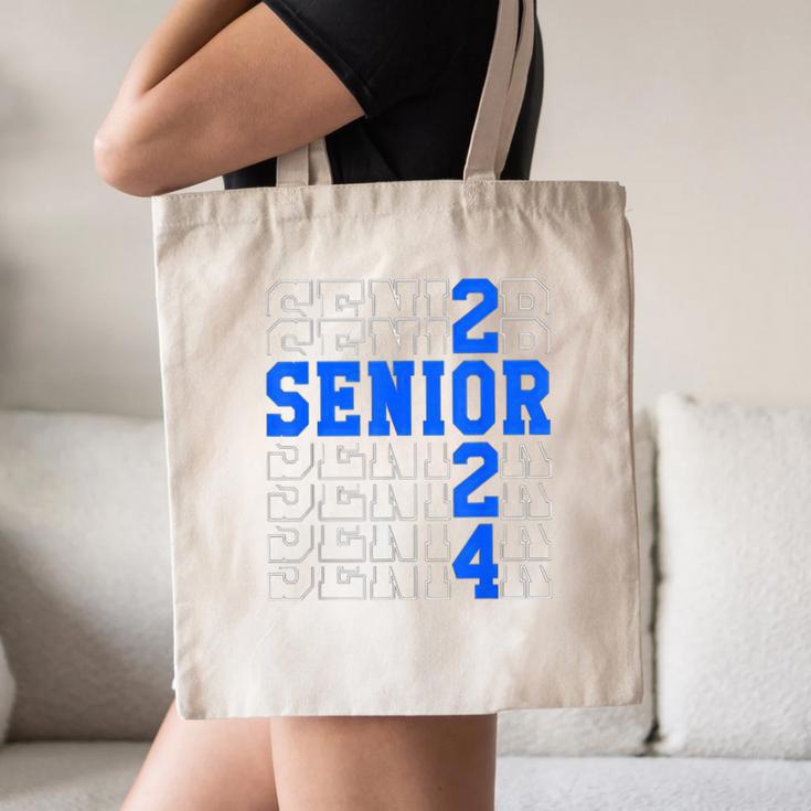 Senior 2024 Graphic Class Of 2024 Graduation Graphic Canvas Tote Bag