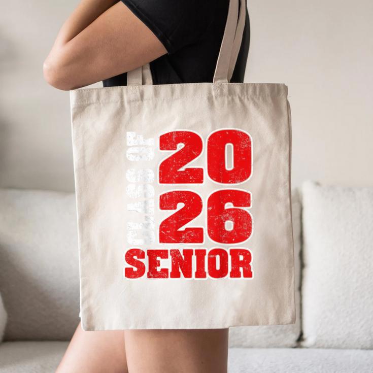 Senior 2026 Class Of 2026 Graduation Canvas Tote Bag