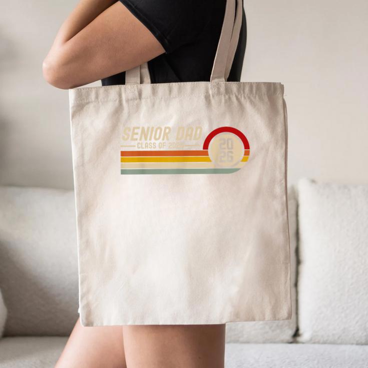 Senior Dad Class Of 2026 Graduation 2026 Graduate Vintage Canvas Tote Bag