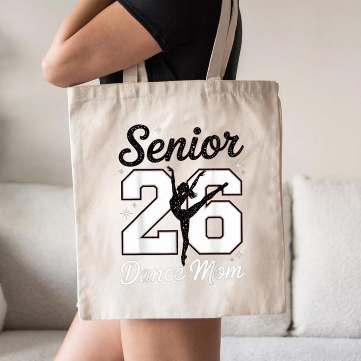 Senior Dance Mom Class Of 2026 Dancer Daughter Graduation Canvas Tote Bag