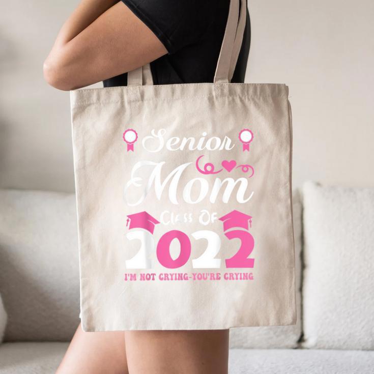 Senior Mom Of A Class Of 2022 Heart School Graduation Canvas Tote Bag