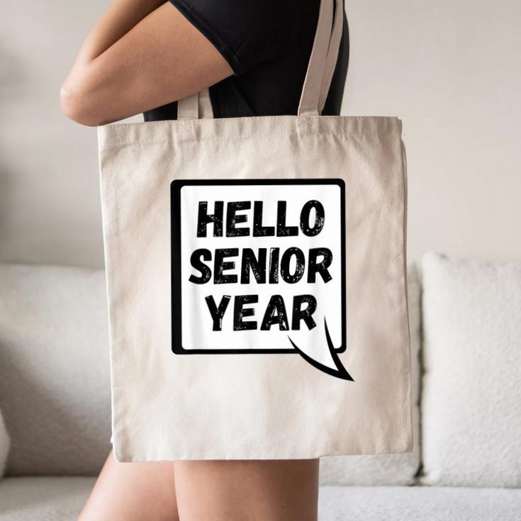Seniors Class Of 2026 Back To School Graduation Canvas Tote Bag