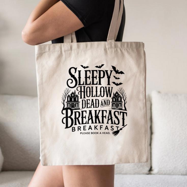 Sleepy Hollow Dead And Breakfast Please Book Ahead Canvas Tote Bag Sleepy Hollow Dead And Breakfast Please Book Ahead Canvas Tote Bag