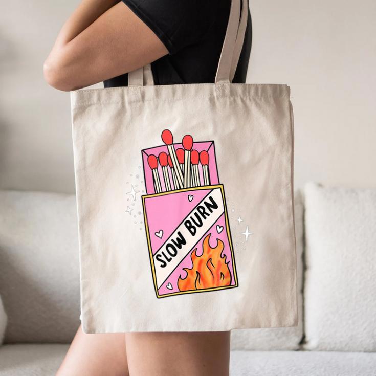 Slow Burn Book Trope Worth The Wait Love Takes Time Canvas Tote Bag Slow Burn Book Trope Worth The Wait Love Takes Time Canvas Tote Bag