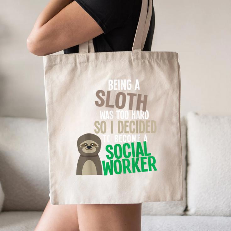 Social Work Student Masters Degree Graduation Canvas Tote Bag