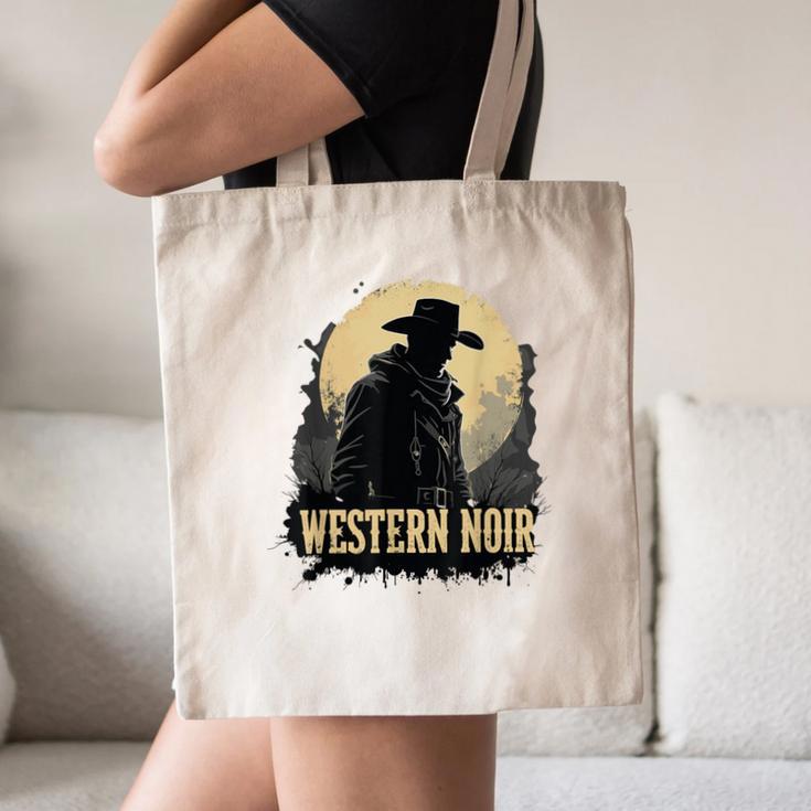 Spaghetti Western Cowboy Culture Classic Western Nostalgia Canvas Tote Bag