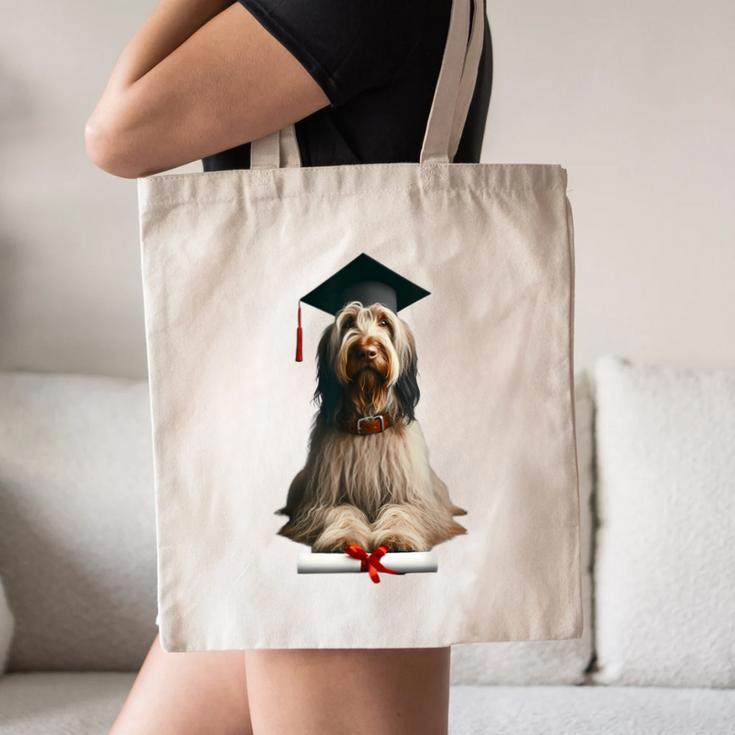 Spinone Italiano Dog Graduation Cap School Graduate Owner Men Women Kids Canvas Tote Bag