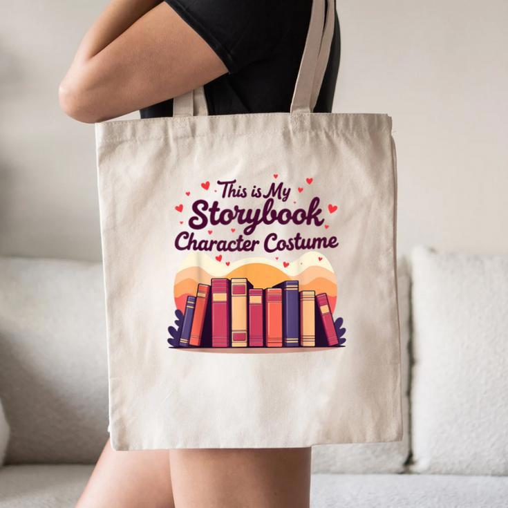 This Is My Storybook Character Costume Canvas Tote Bag