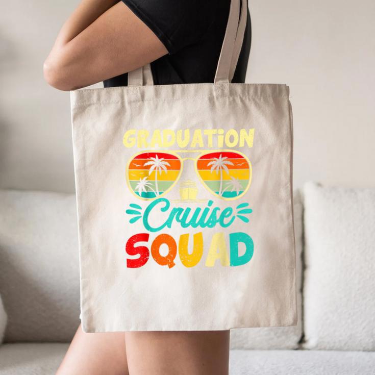 Summer Vacation Graduation Cruise Squad 2026 Matching Canvas Tote Bag