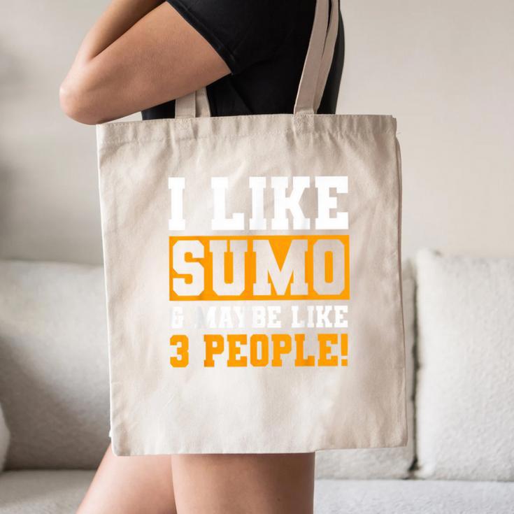 Sumo Wrestling Introvert Wrestler Sumotori Japanese Sport Canvas Tote Bag