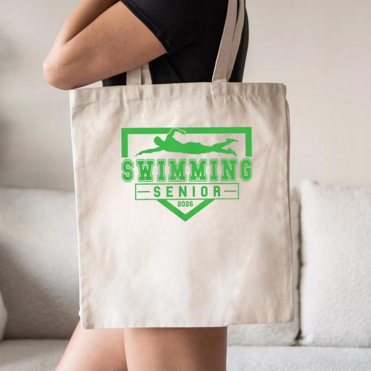 Swimming Senior Night Swim Senior 2026 Graduation 32 Canvas Tote Bag